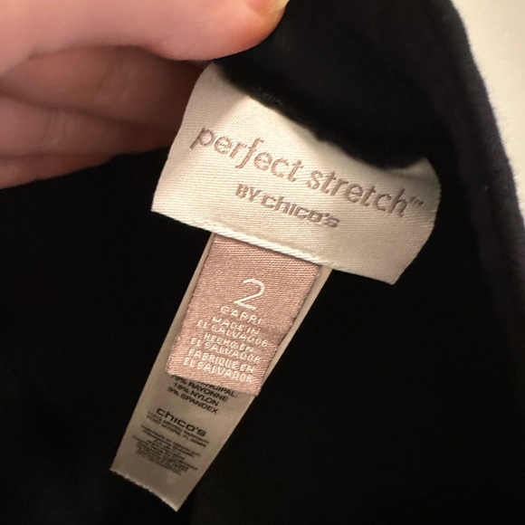 Perfect Stretch by Chicos Capris - Picture 2 of 4